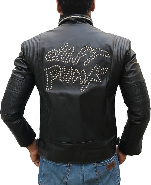 Daft Punk Black Leather Jacket