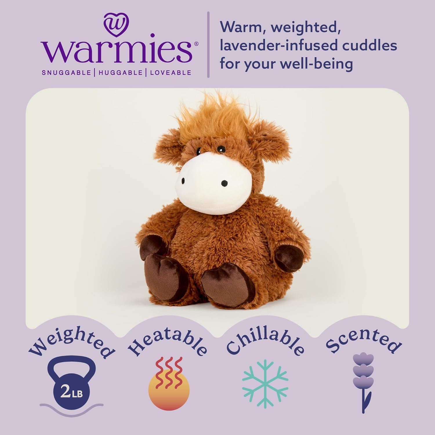 Warmies Highland Cow