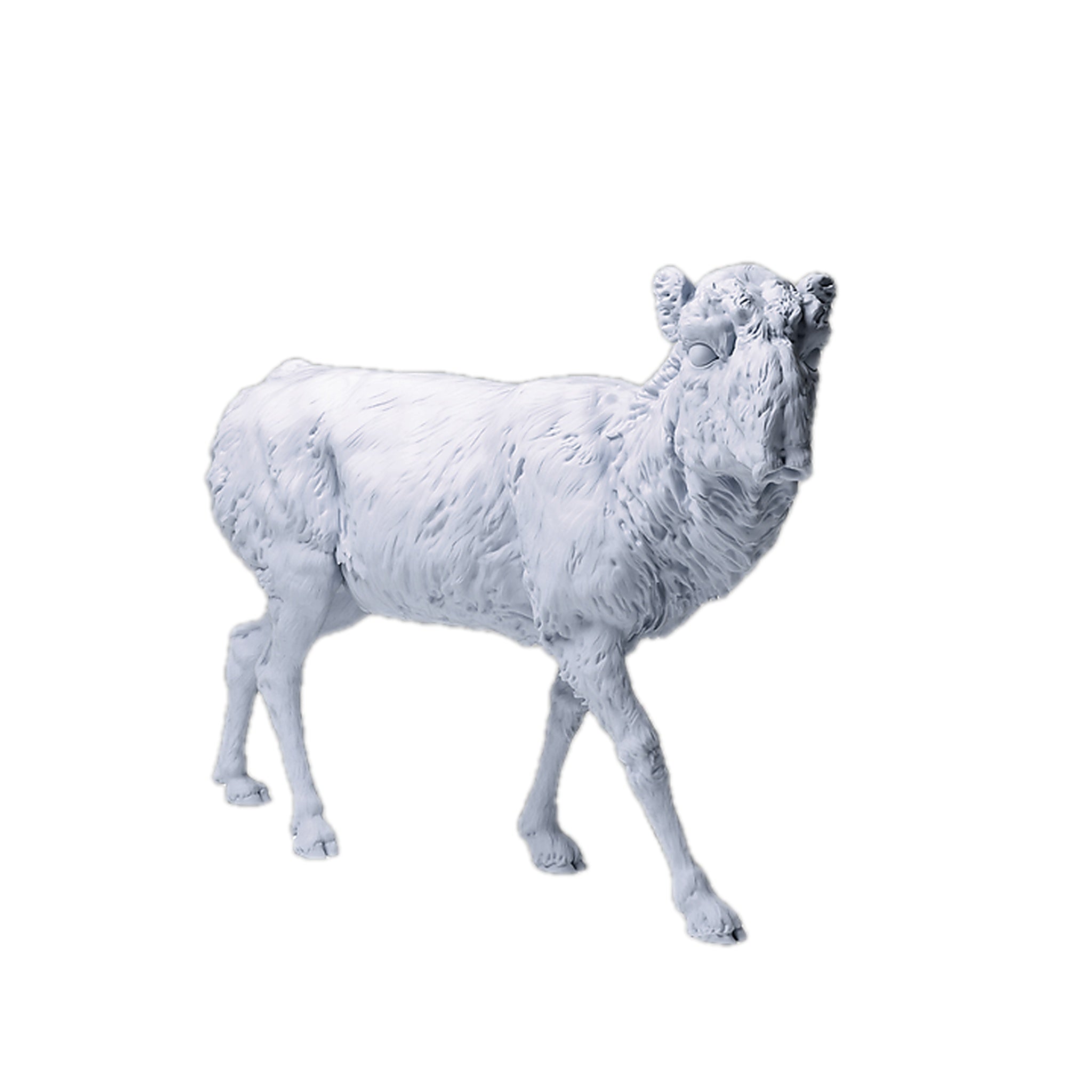 Mongolian Saiga Female - Winter Coat  | Animal Den Miniatures