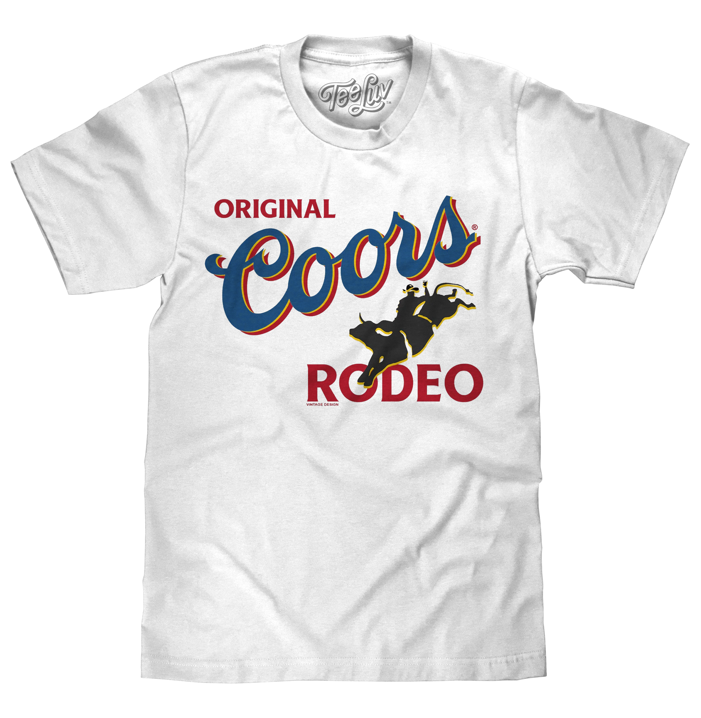 Coors Original Rodeo Beer T-Shirt - White