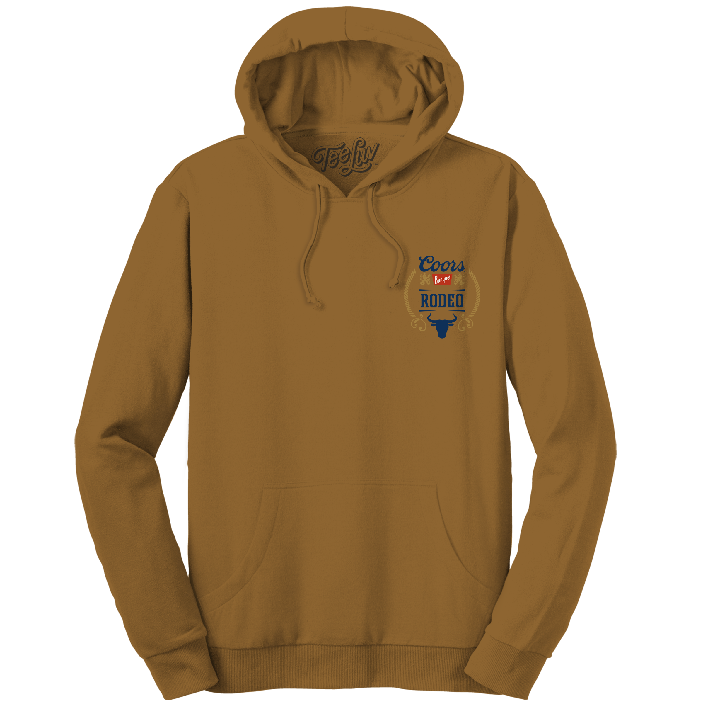Coors Rodeo Hooded Sweatshirt - Brown