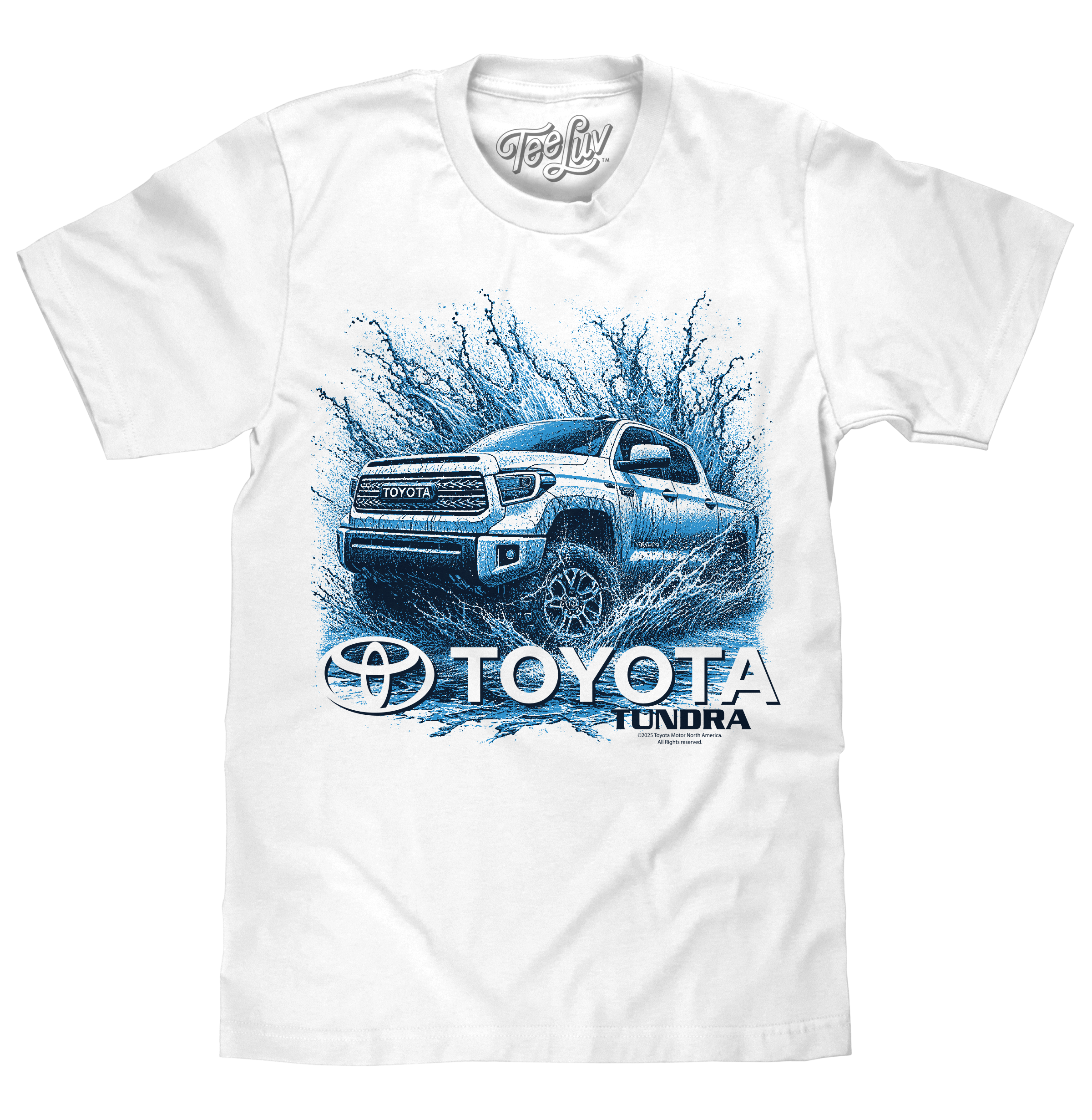 Toyota Tundra Pickup Truck T-Shirt - White