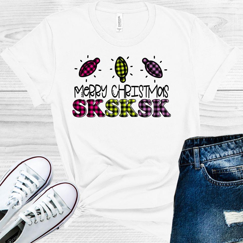 Merry Christmas SKSKSK Graphic Tee