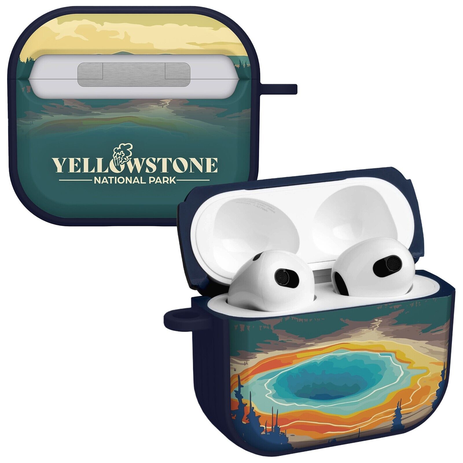 National Parks Yellowstone HDX Apple Airpods Gen 3 Case Cover