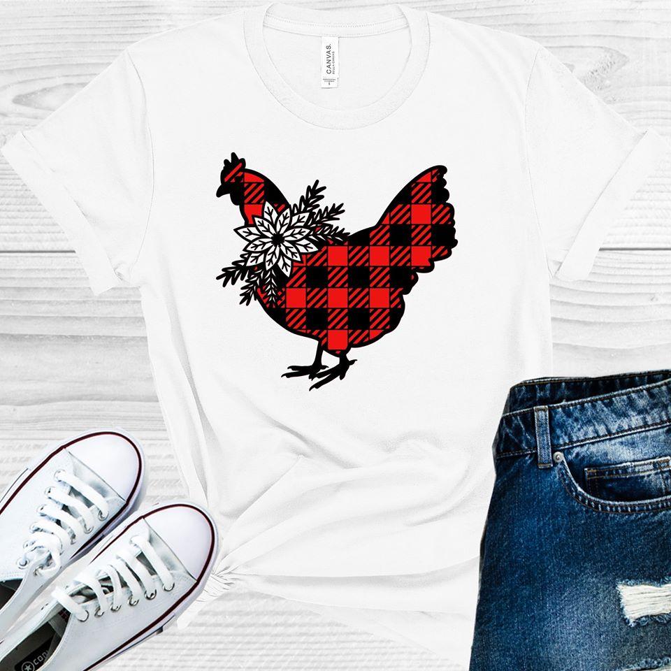Christmas Chicken Graphic Tee
