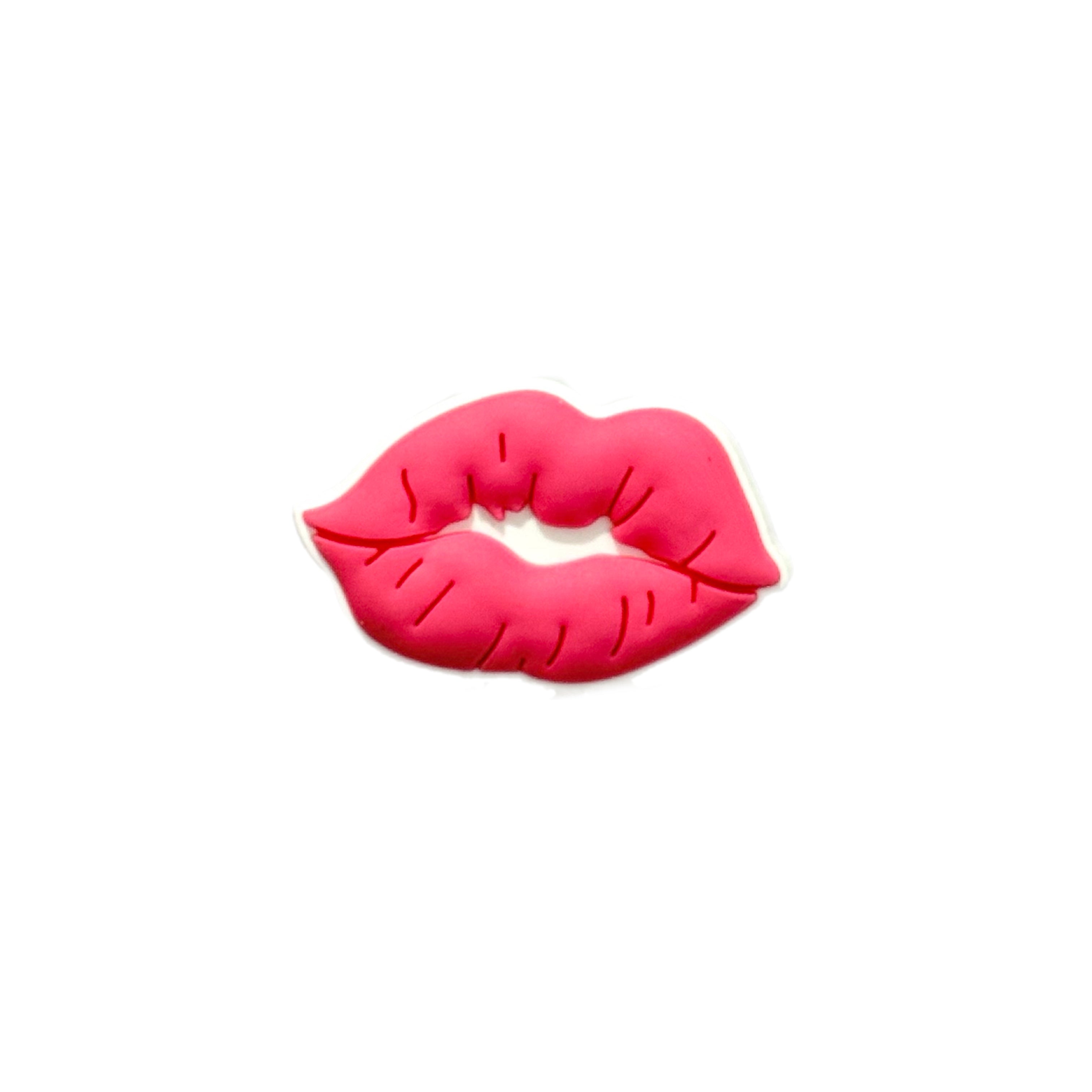 PINK LIPS STRAW TOPPER