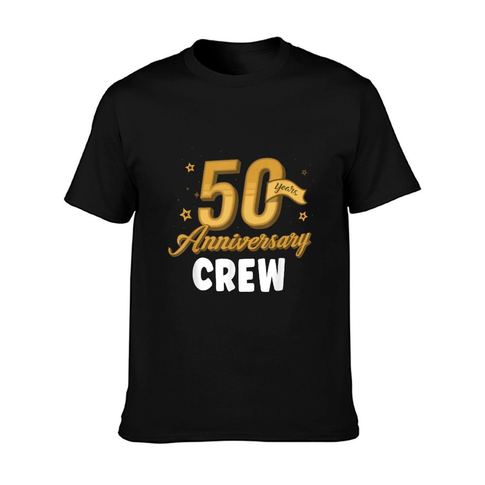 50th Anniversary 50 Years of Marriage Golden Wedding Crew T-Shirt