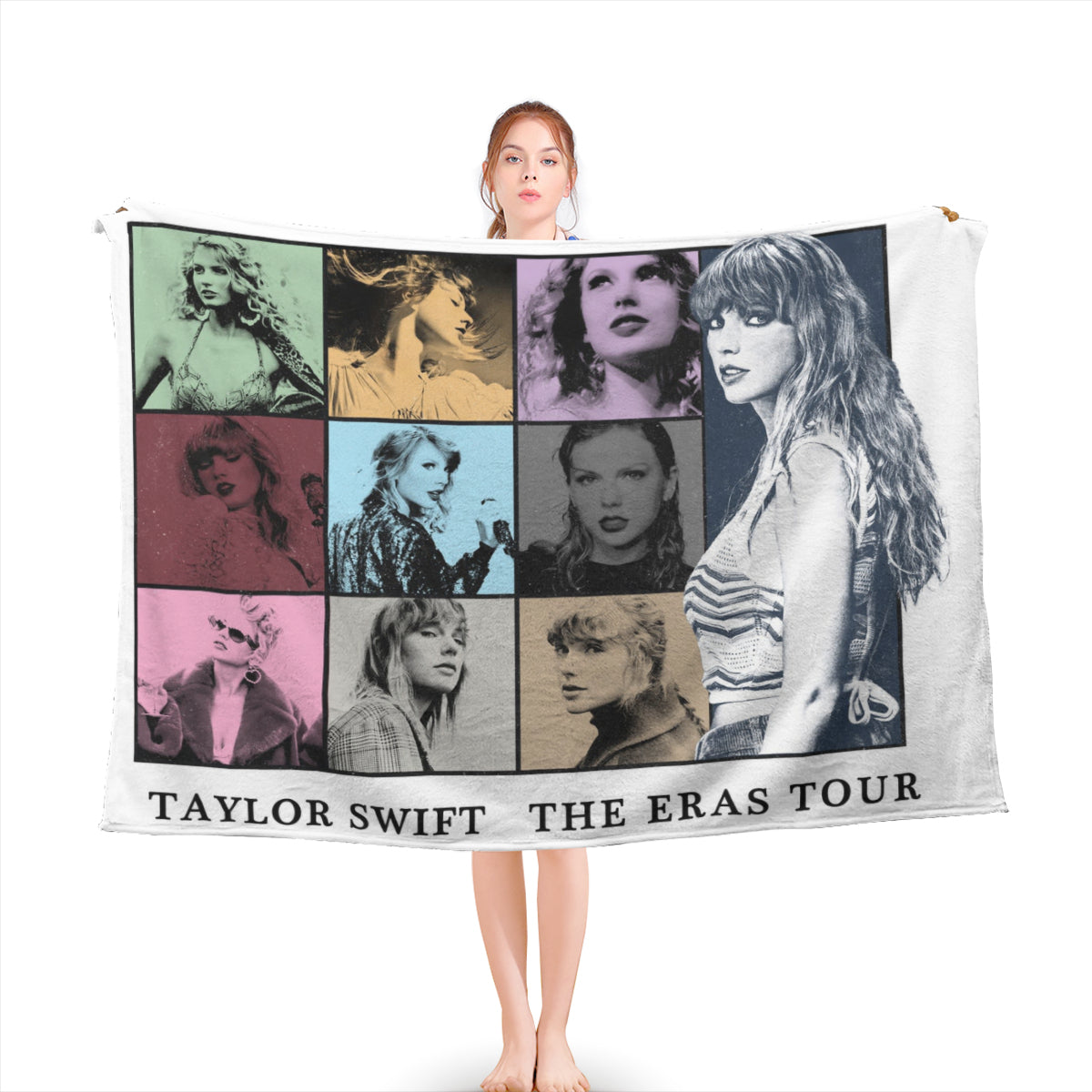 Taylor Swift The Eras Tour Throw Blanket