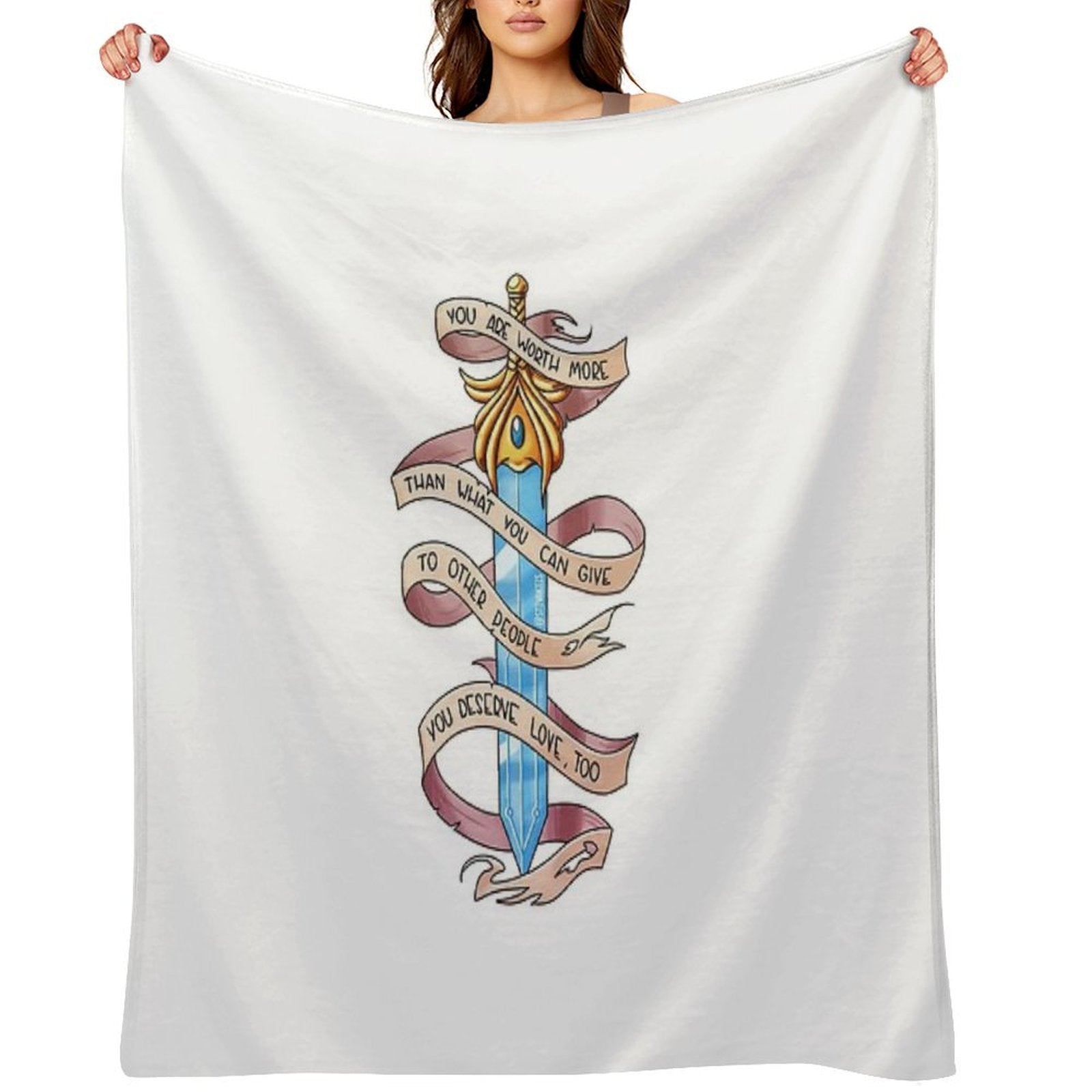 You Deserve Love Too Throw Blanket