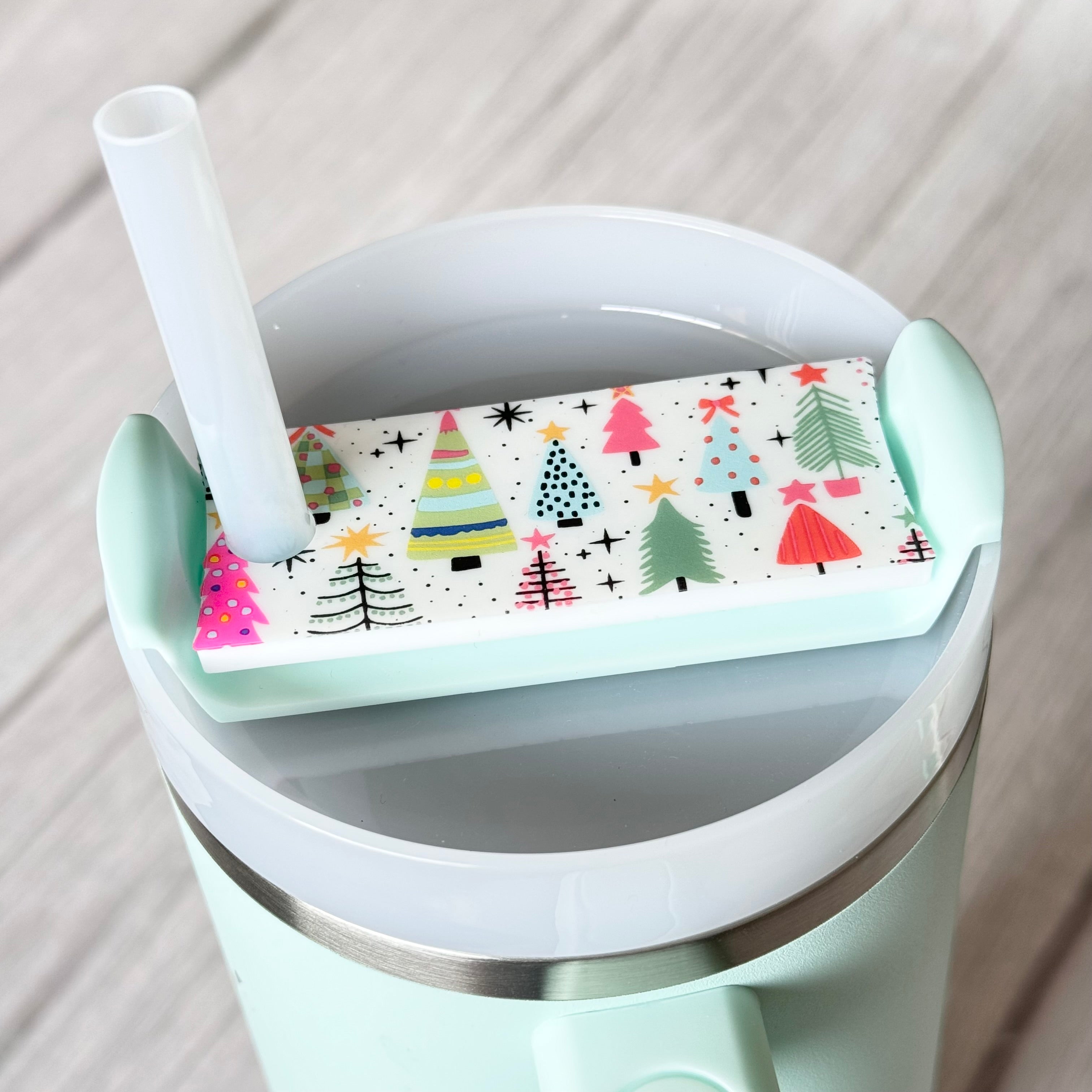 Stanley Silicone Spinner Cover - WHITE CHRISTMAS