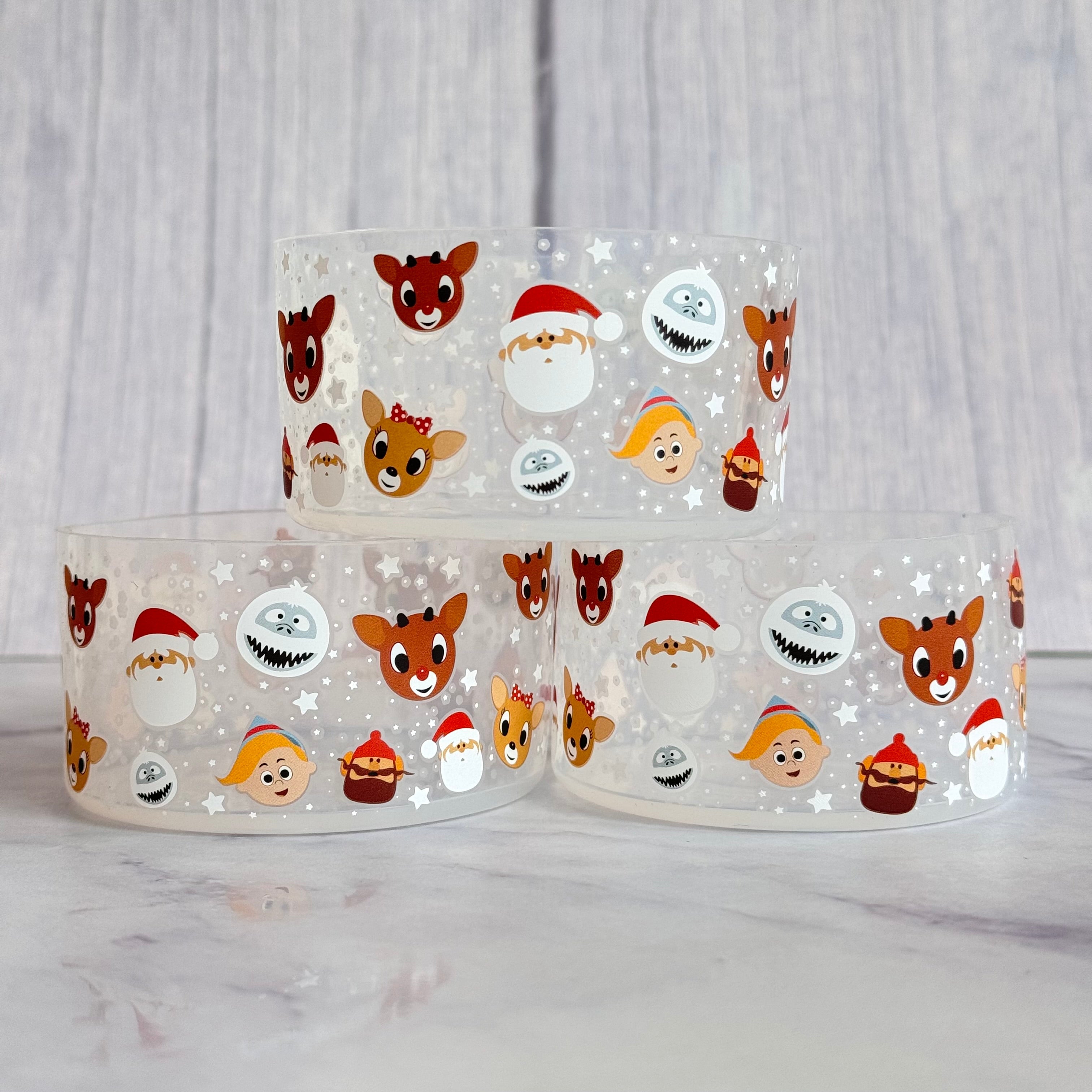 CLEAR Christmas Town Tumbler Boot