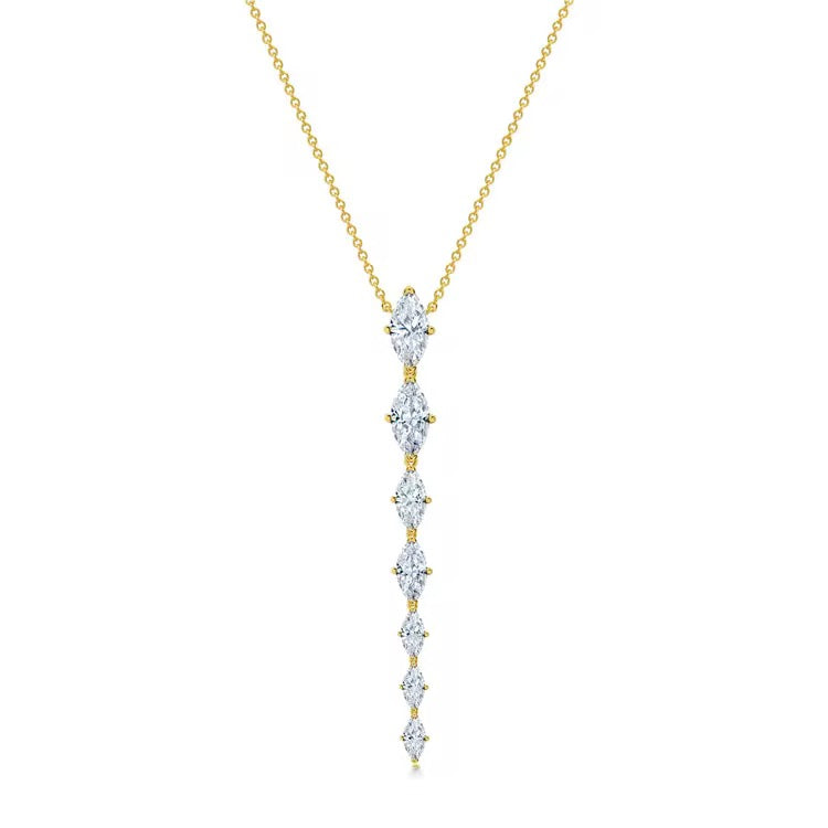 Harlow Diamond Drop Necklace