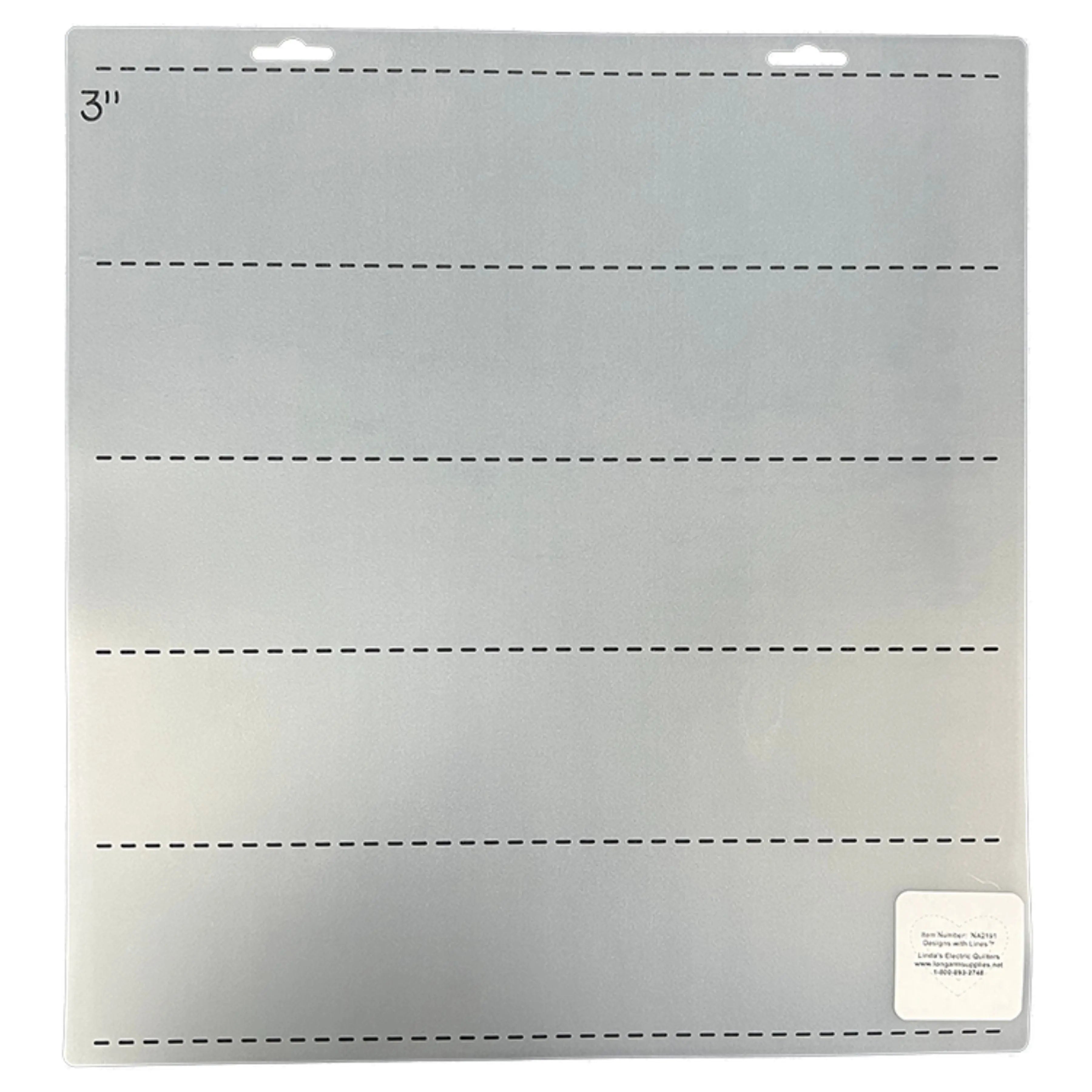 2191 3&amp;quot; Straight Lines 14&amp;quot; Stencil