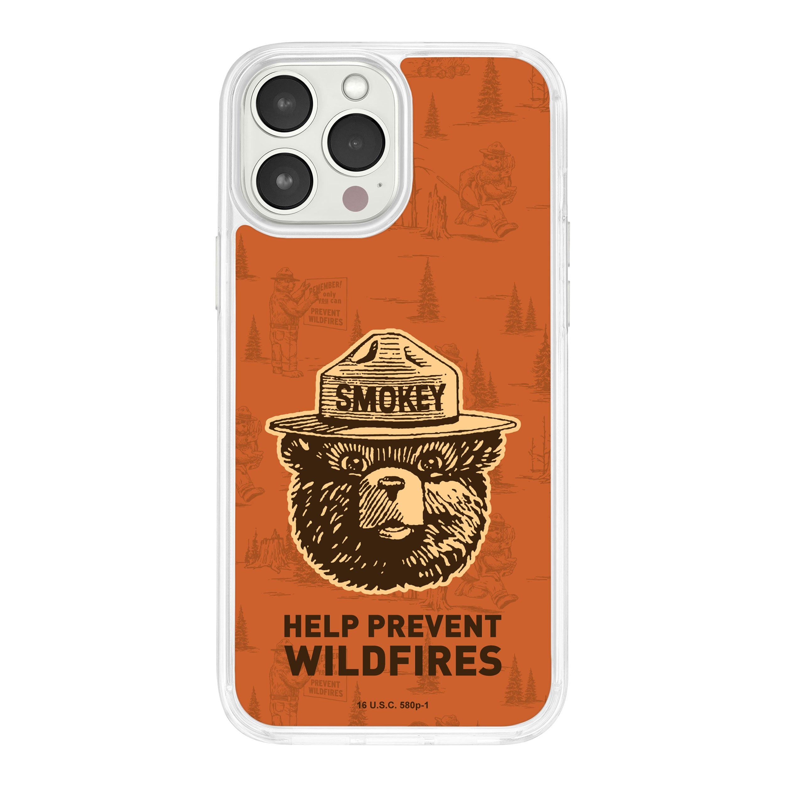 Smokey Bear Classic HD Apple iPhone 16 Mag-Safe Phone Case