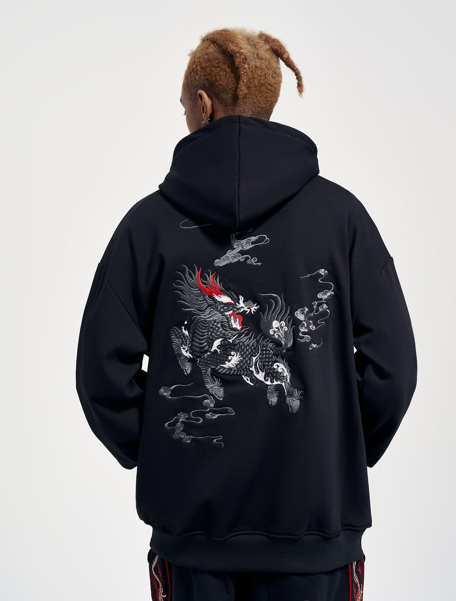KH9102 Kirin Embroidery Hoodie
