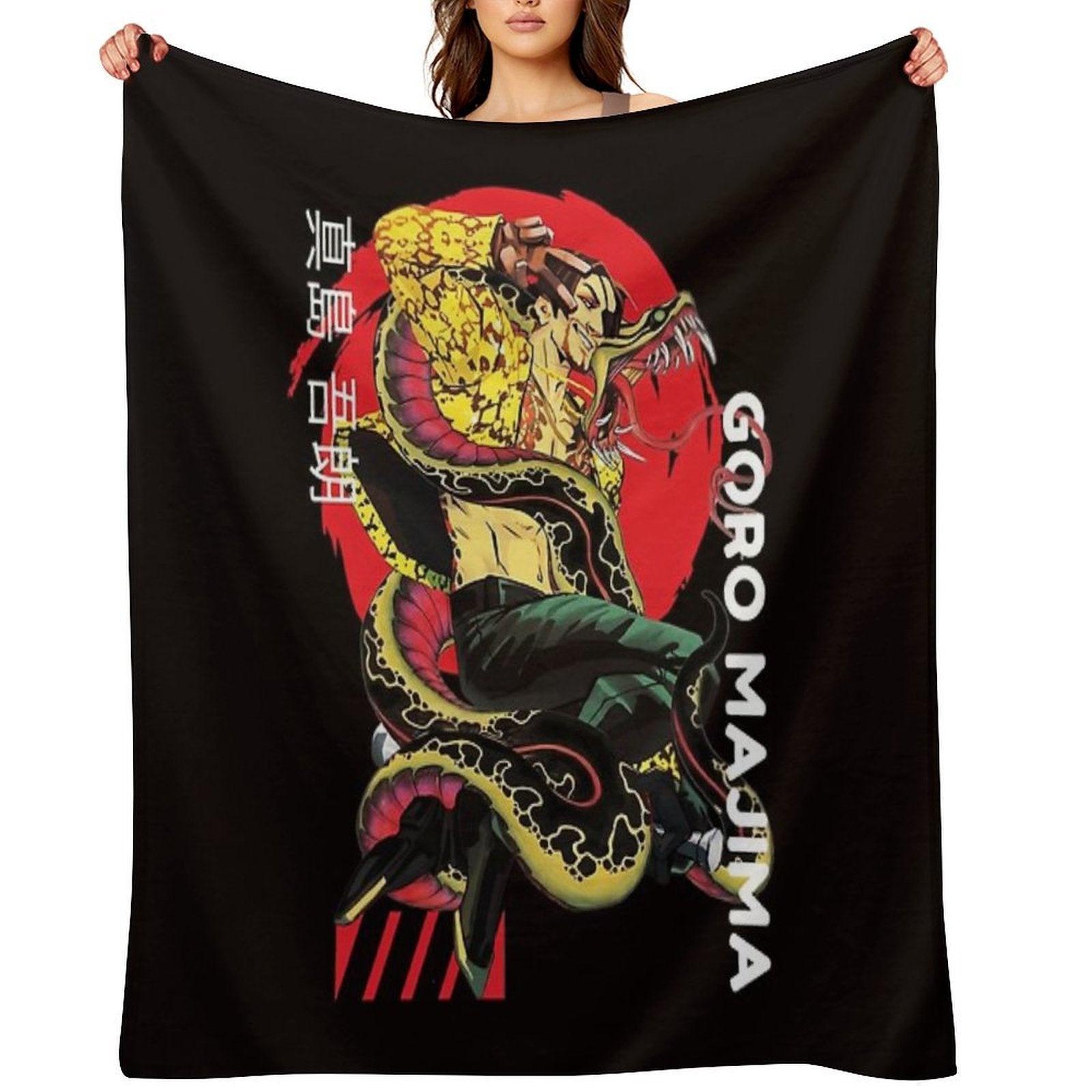 147 Goro Majima Yakuza Throw Blanket