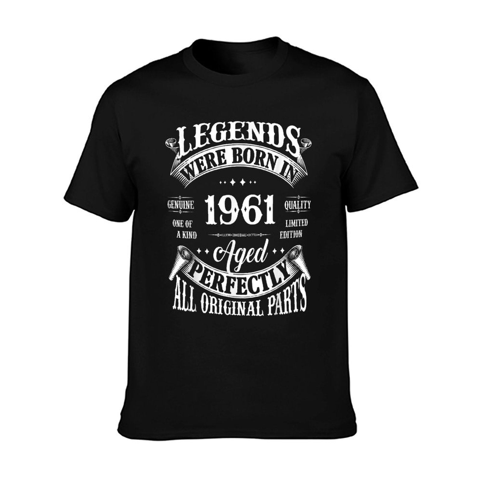 64th Birthday Vintage Legends Born In 1961 64 Years Old T-Shirt