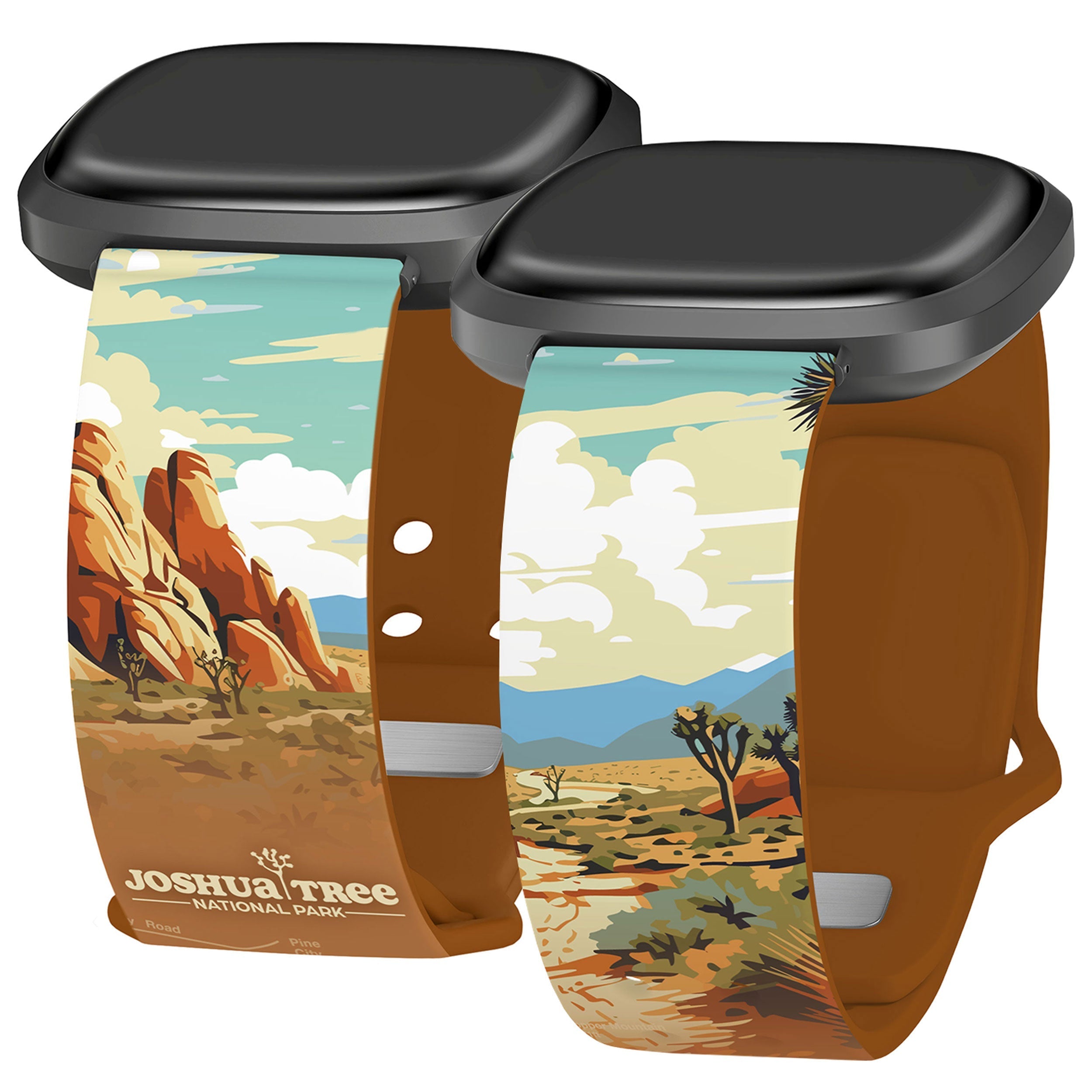 National Parks Joshua Tree HD Fitbit Versa 3 &amp;amp; Sense 1 Watch Band