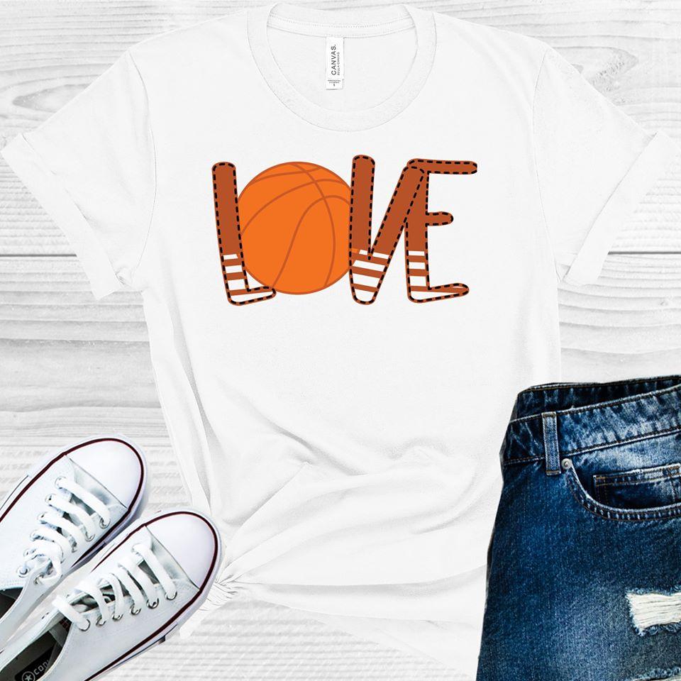 Love Basketball Graphic Tee