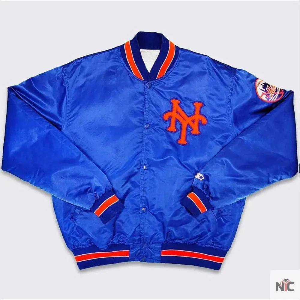 80’s New York Mets Blue Bomber Jacket