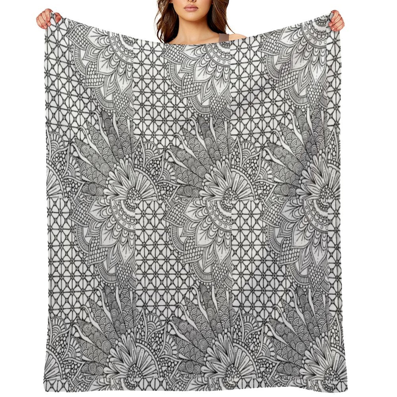 Tangled Trip Throw Blanket