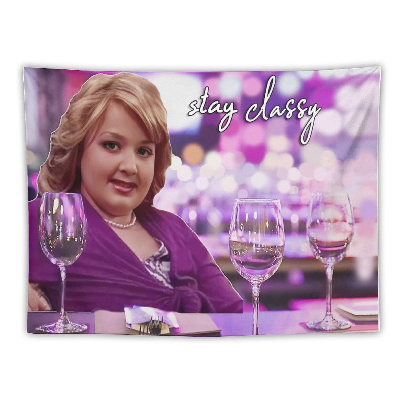 Stay Classy Gibby Tapestry
