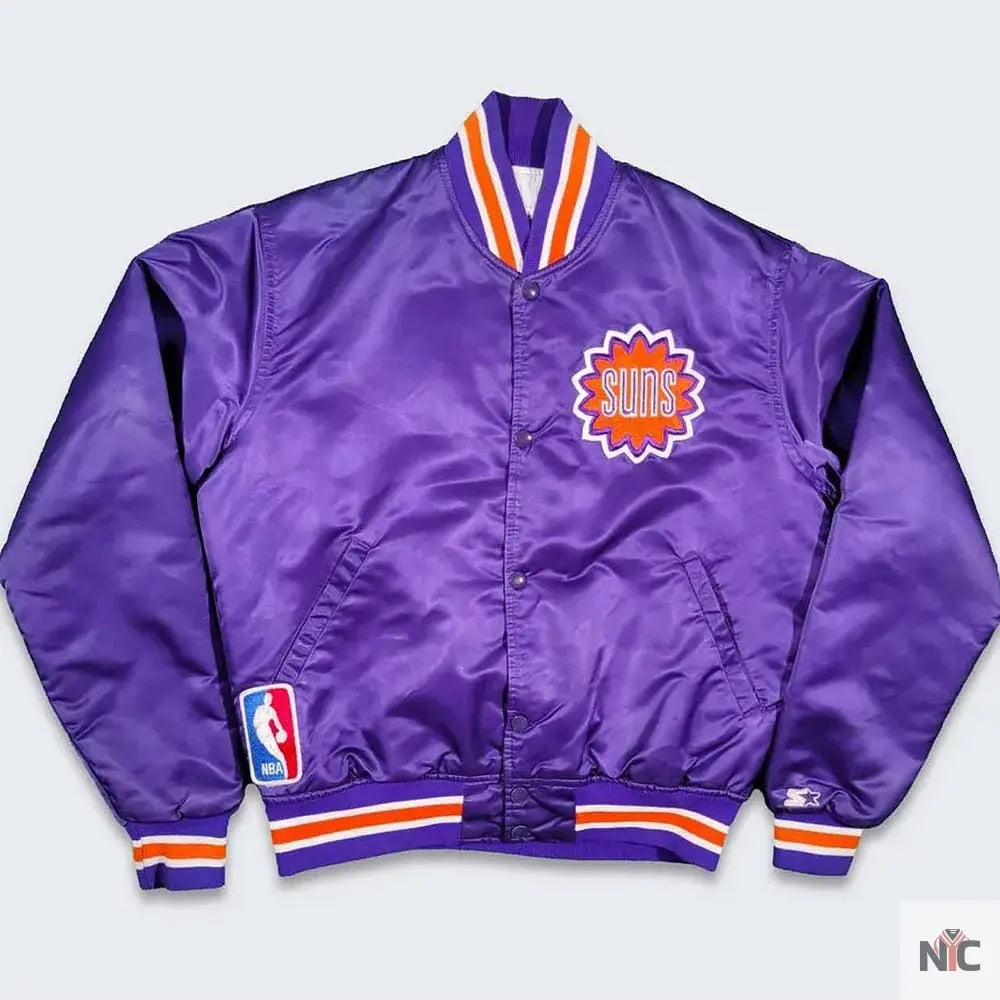 80s Phoenix Suns Purple Jacket