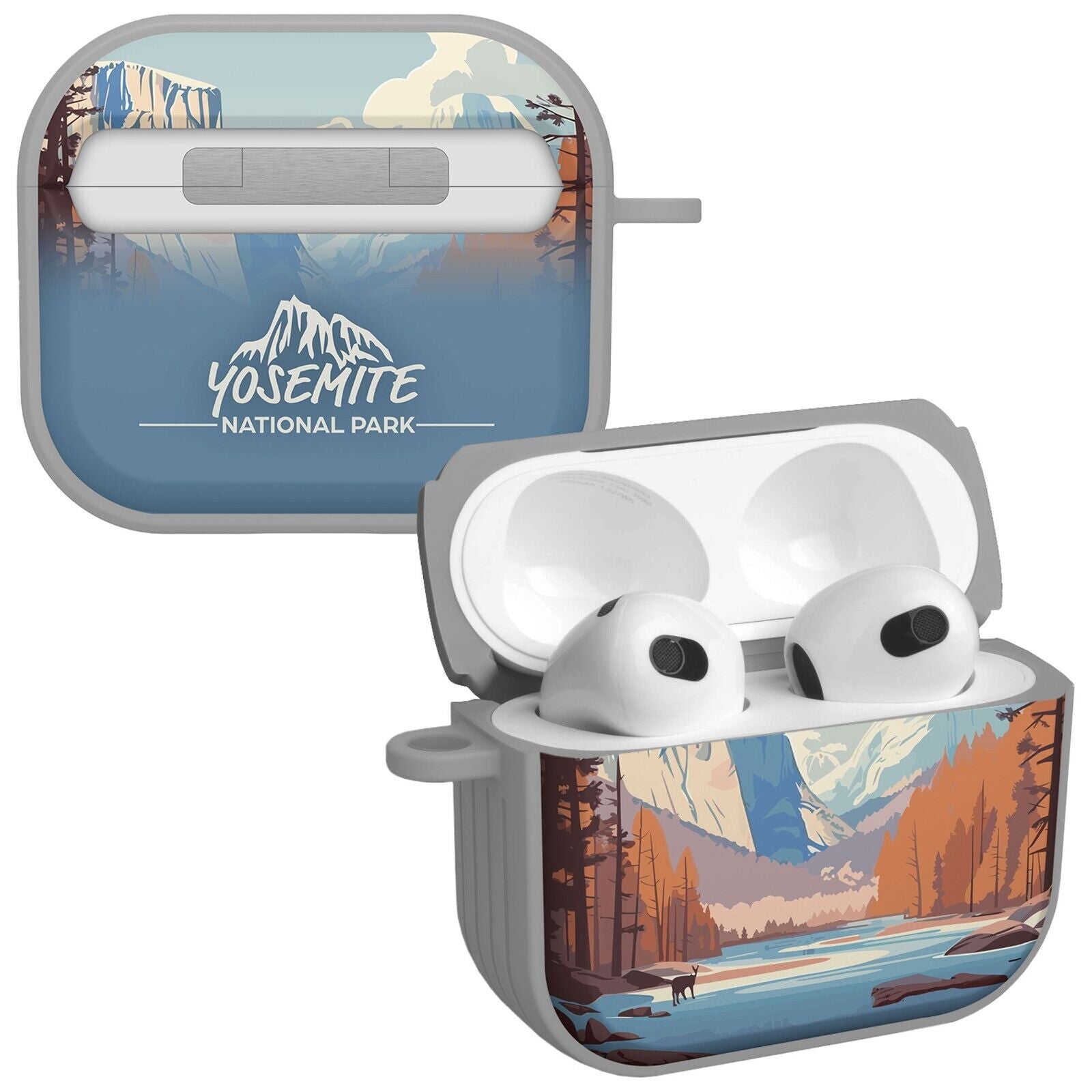 National Parks Yosemite HDX Apple Airpods Gen 3 Case Cover