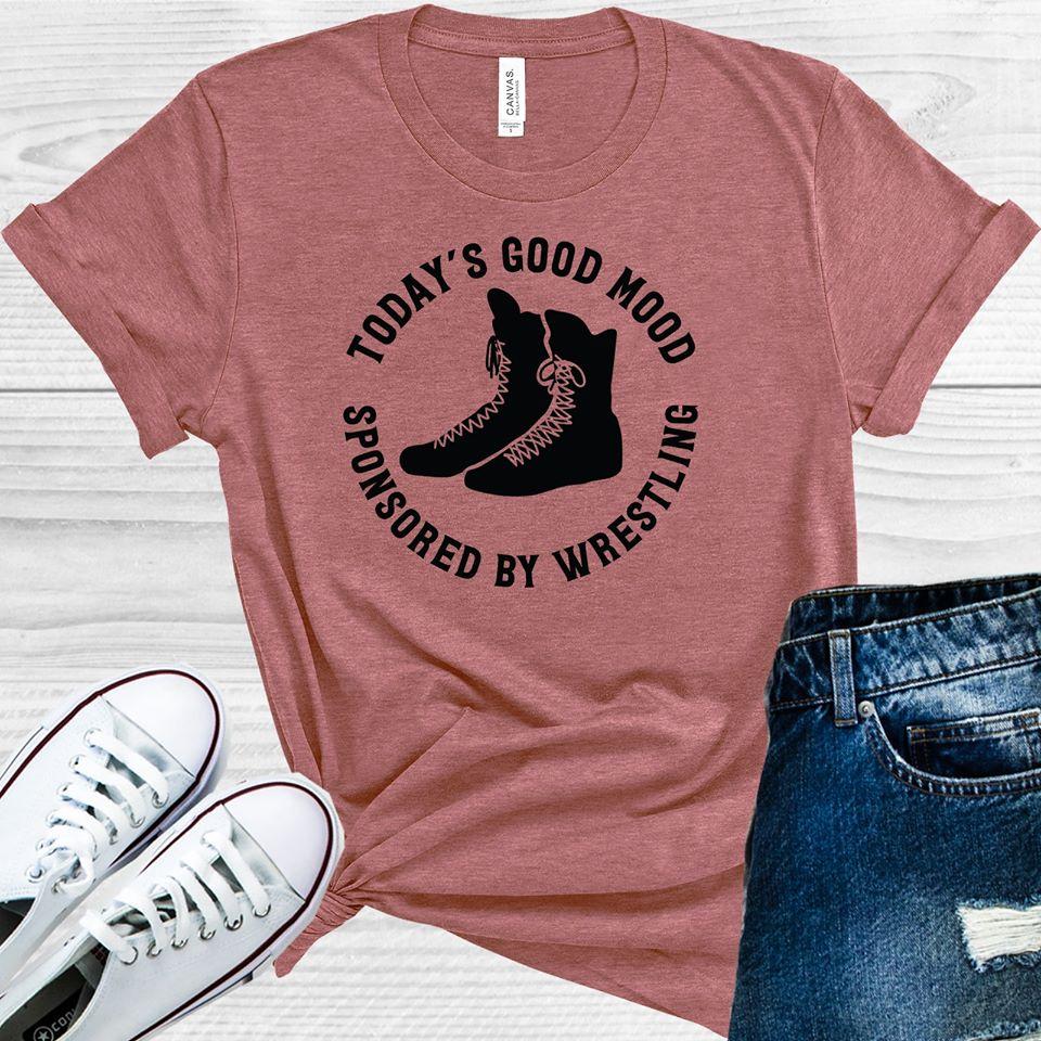 TODAY&amp;#39;S GOOD MOOD SPONSORED BY WRESTLING GRAPHIC TEE