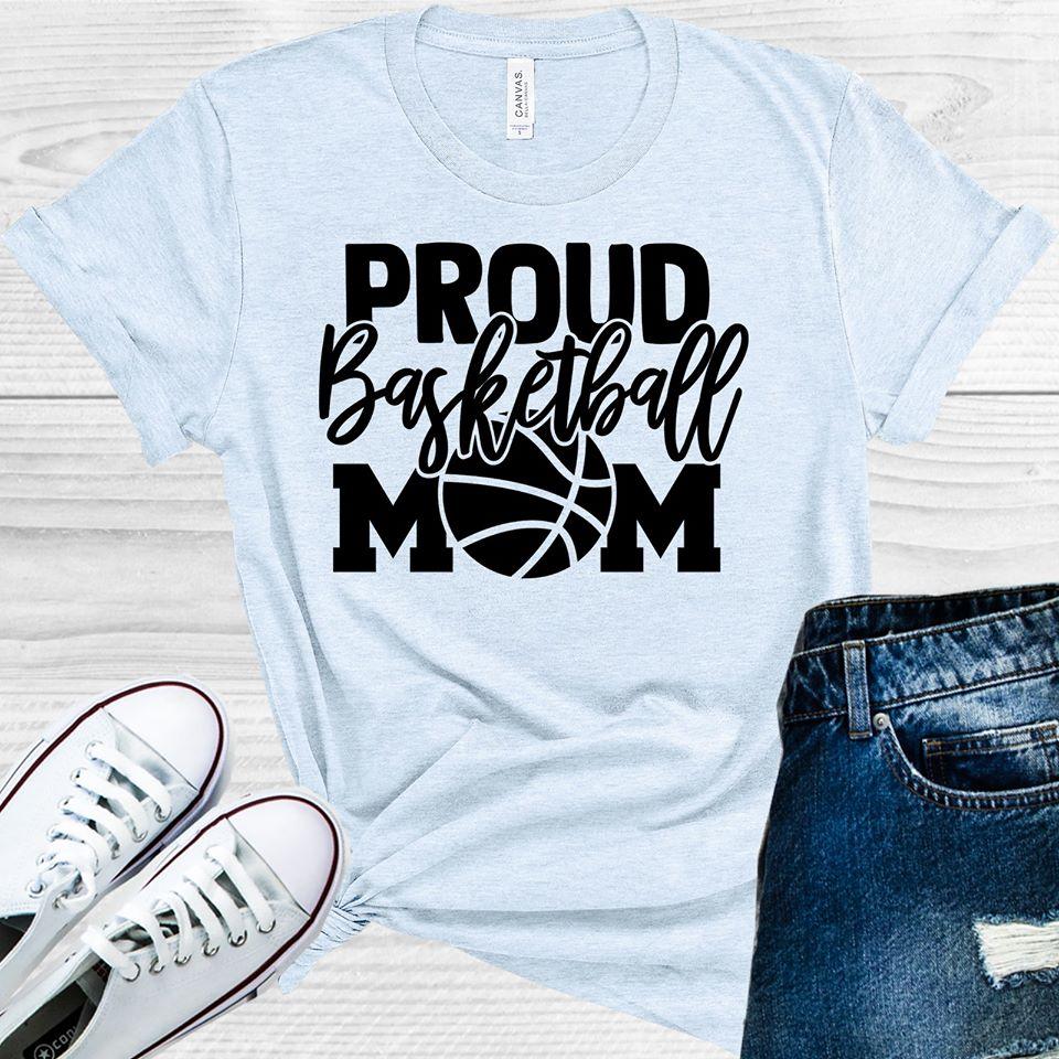 Proud Basketball Mom Graphic Tee