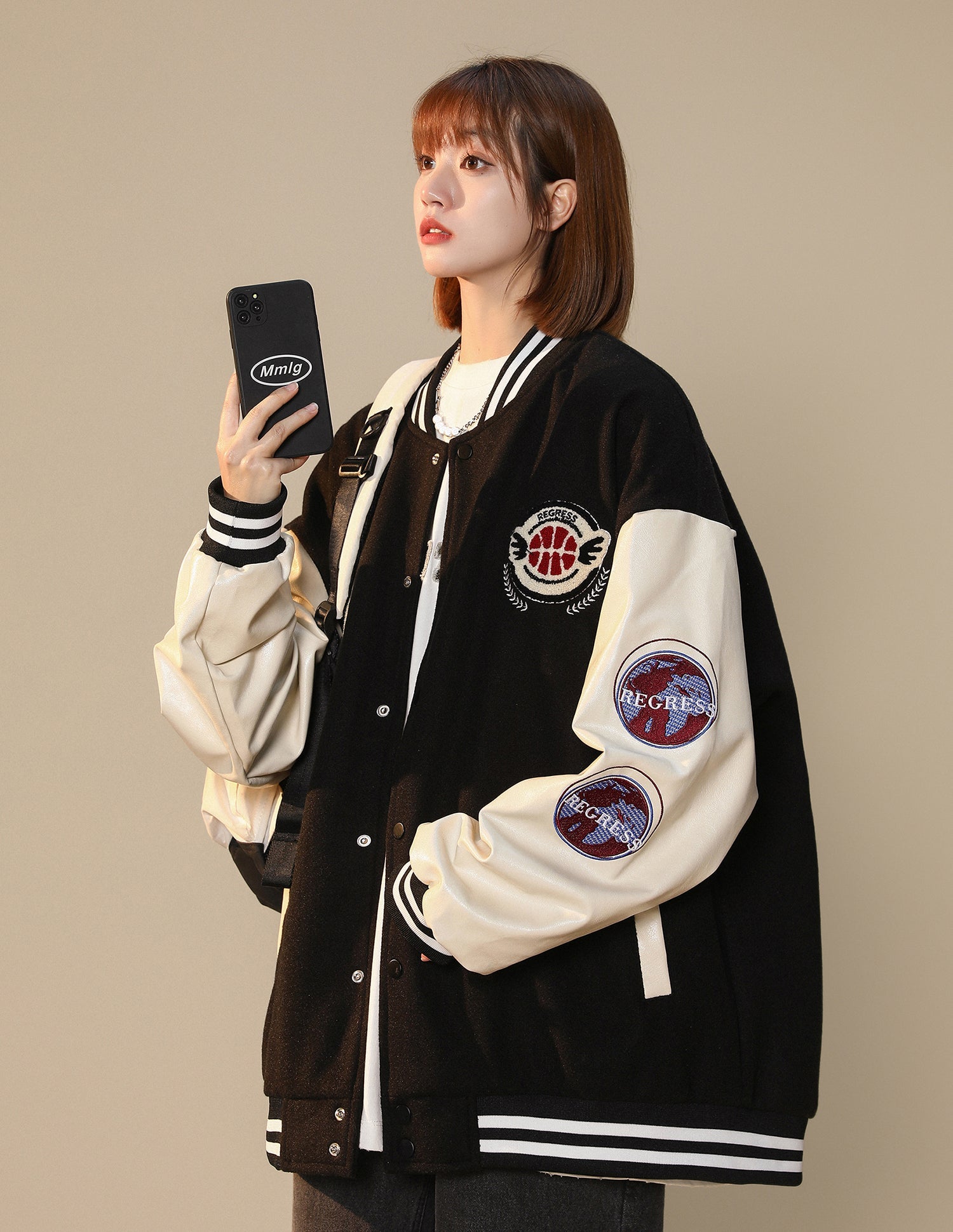 Women&amp;#39;s Regress Varsity Jacket