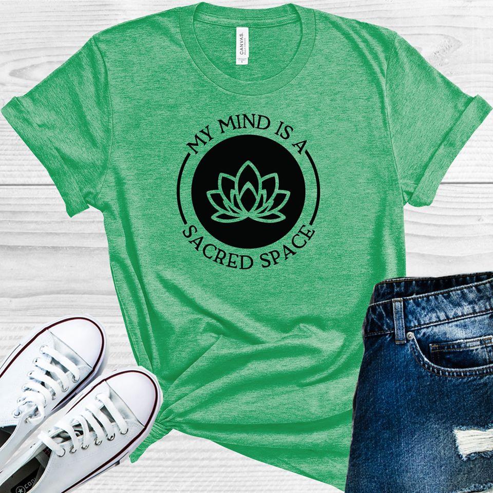 MY MIND IS SACRED SPACE GRAPHIC TEE
