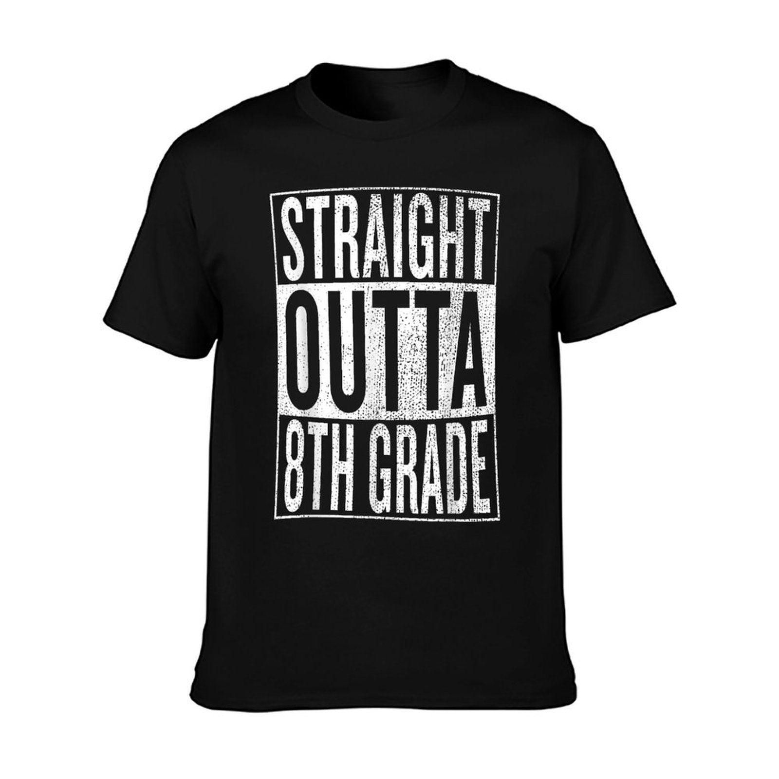 Straight Outta 8th Grade Great Graduation Gift Shirt T-Shirt