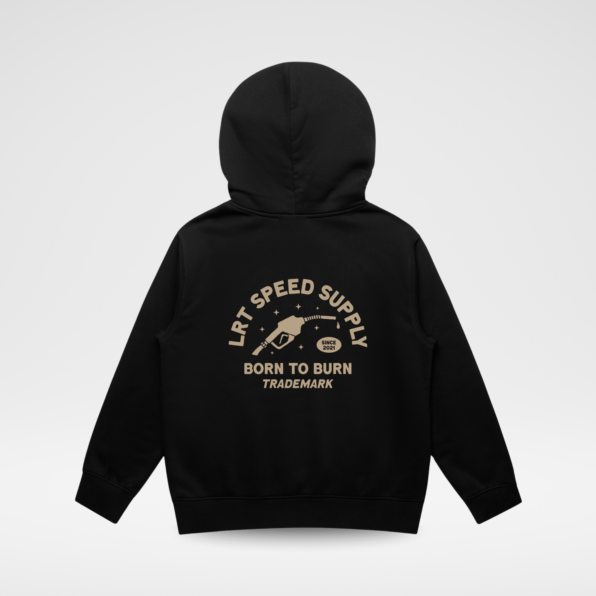 THE SPEED SUPPLY HOODIE - RECYCLED BLACK