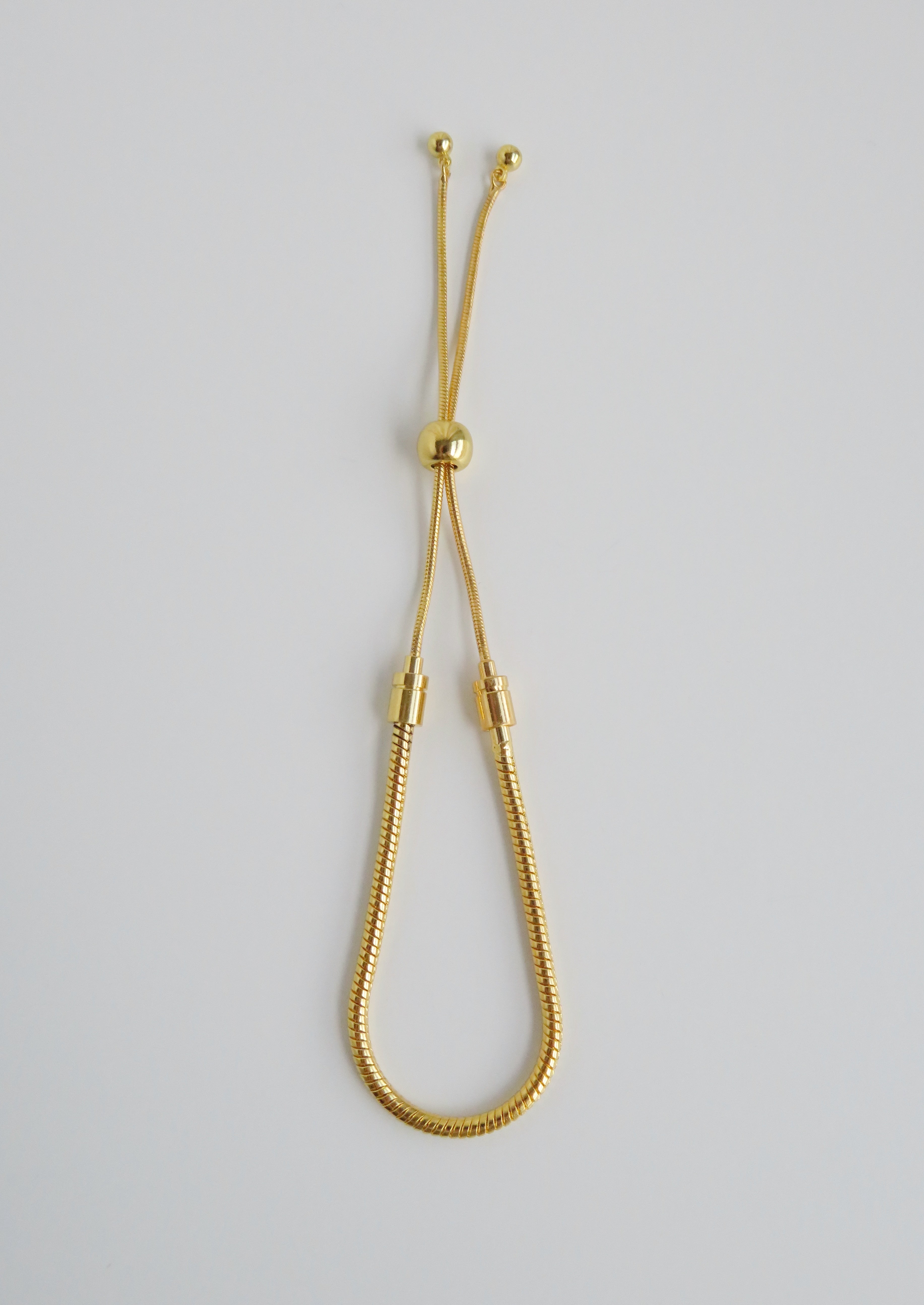 Adjustable Charm Bar Bracelet