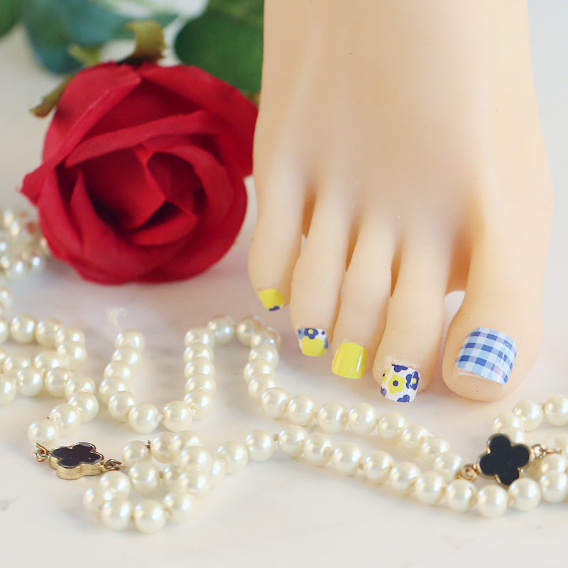 Pedis, Petites &amp;amp; Kids - Sunshine Floral