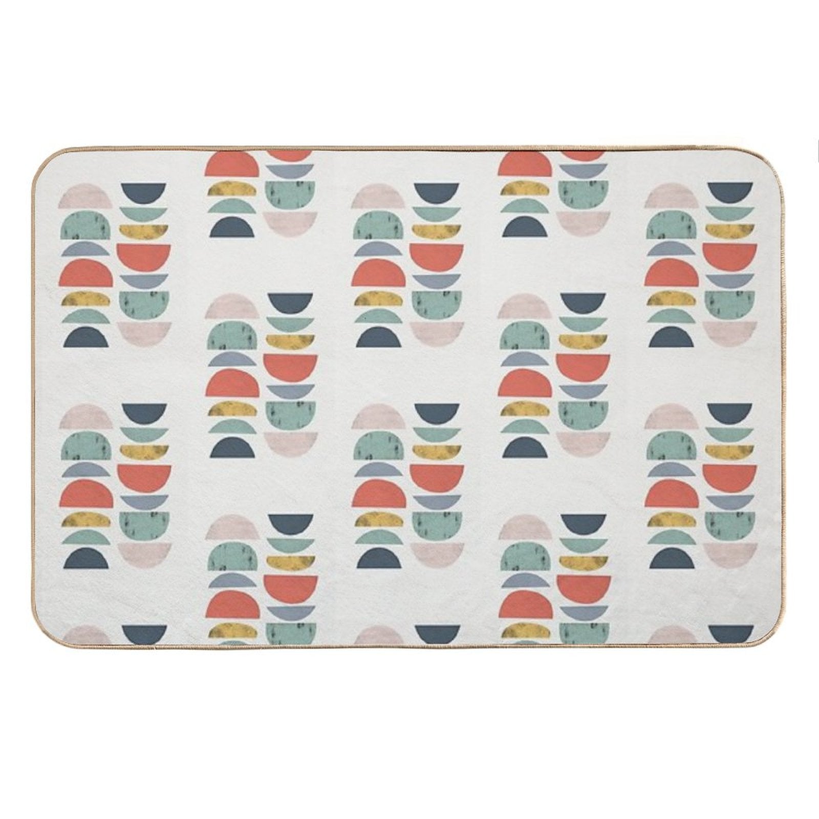 Mid Century Retro Bath Mat