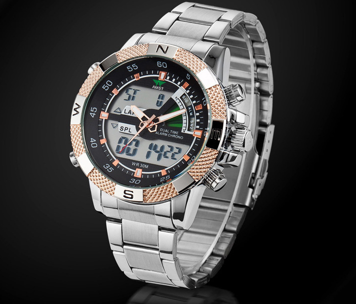 Style Loft Collection OroNero Elite Quartz Watch