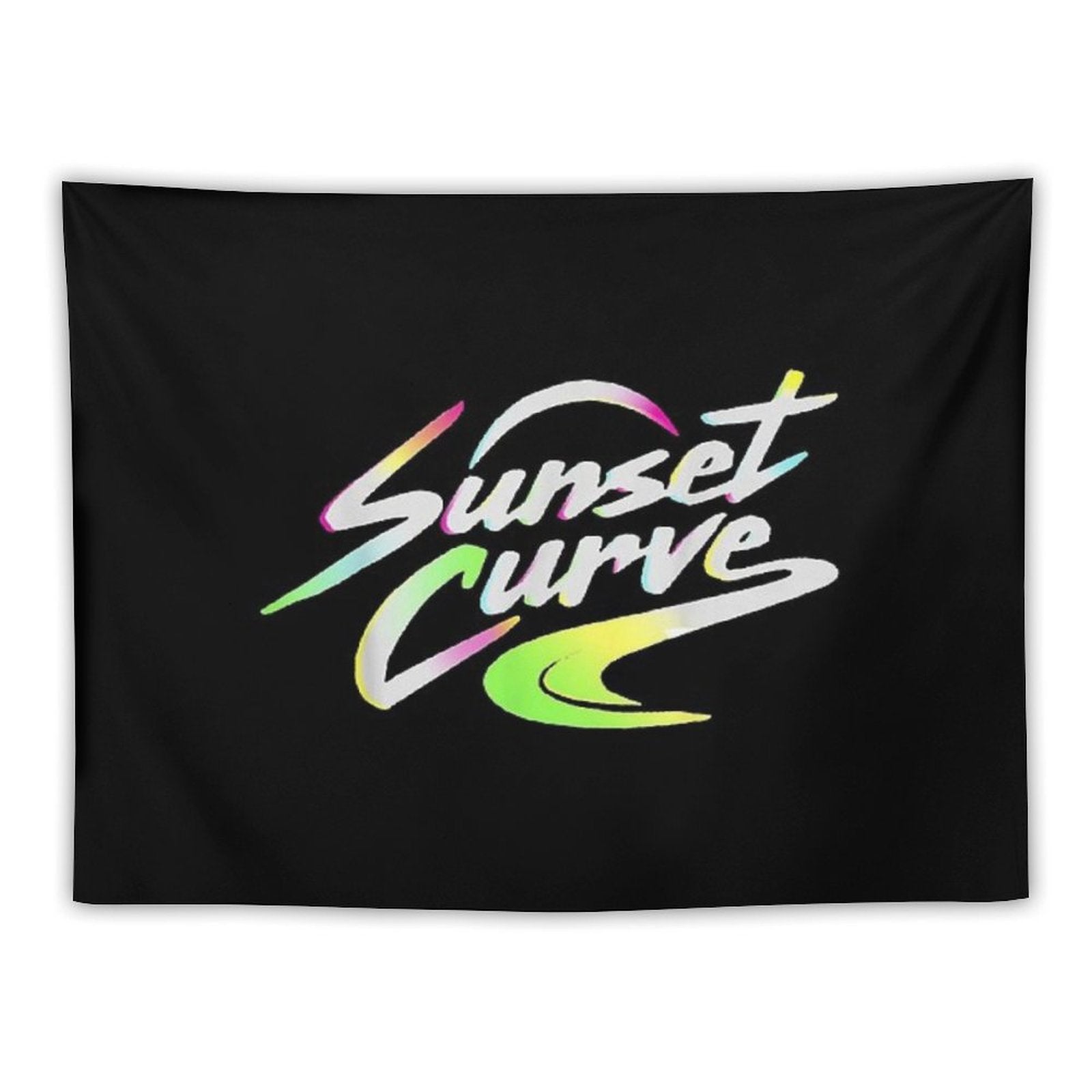 Sunset Curve Tapestry