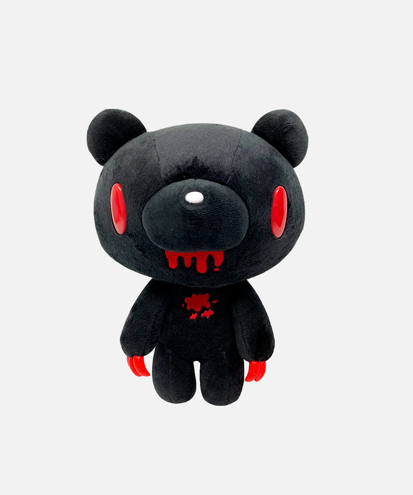 GLOOMY BEAR STANDING BLACK 8&amp;quot; PLUSH