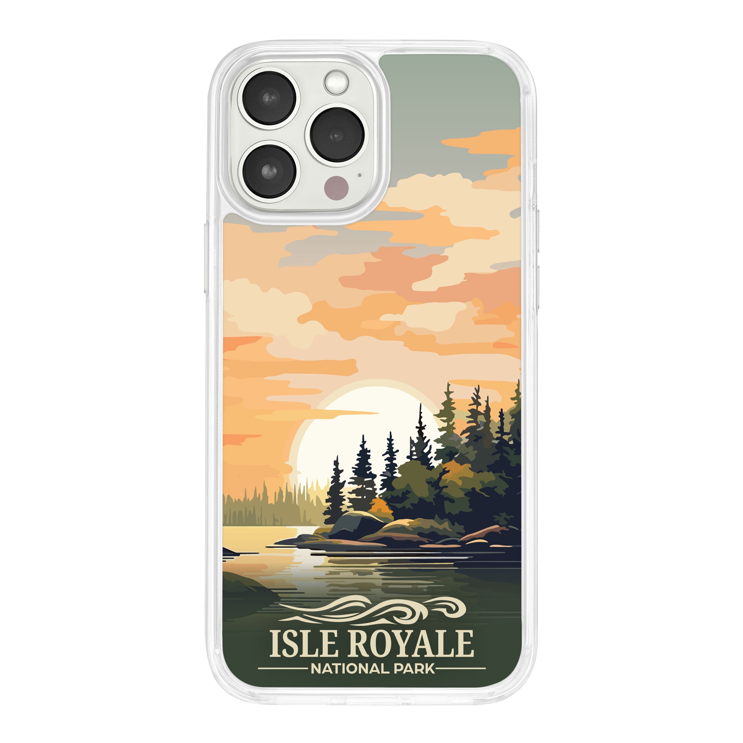 National Parks Isla Royale HD Apple iPhone 16 Mag-Safe Phone Case