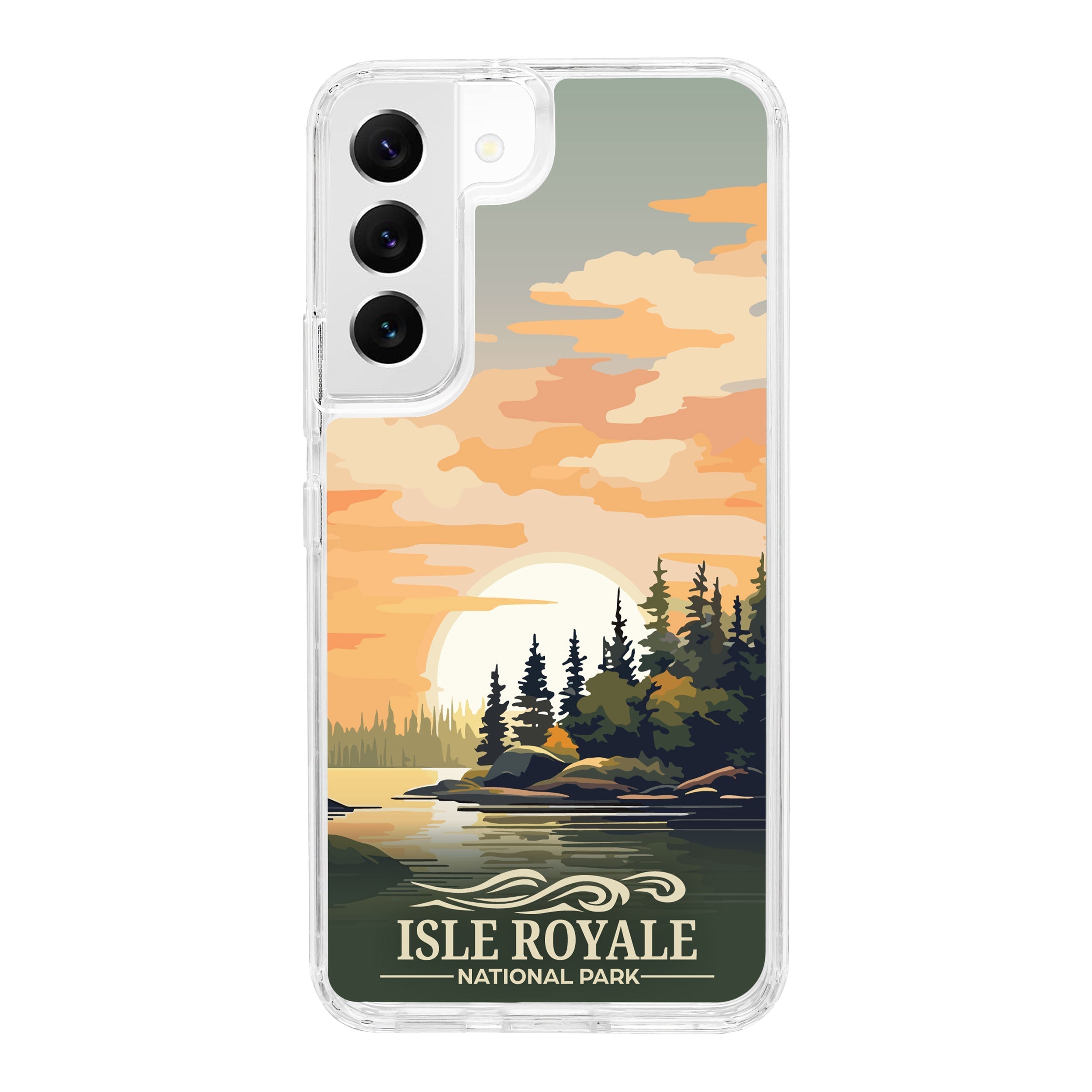 National Parks Isla Royale HD Samsung Galaxy S22 Phone Case