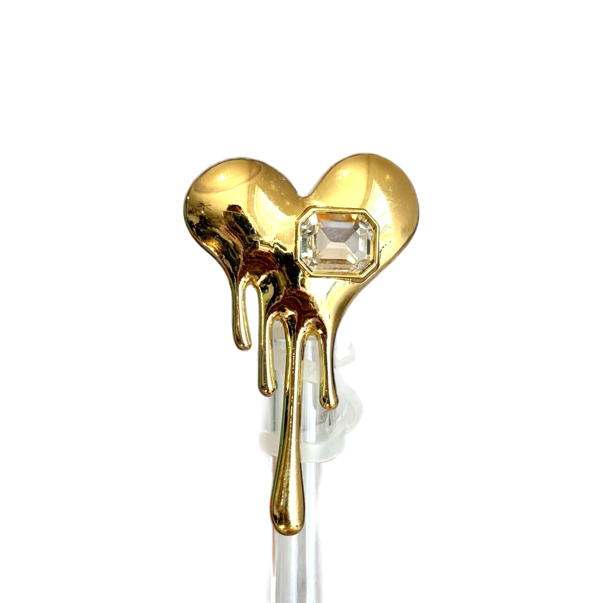 DRIP HEART DELUXE METAL STRAW TOPPER
