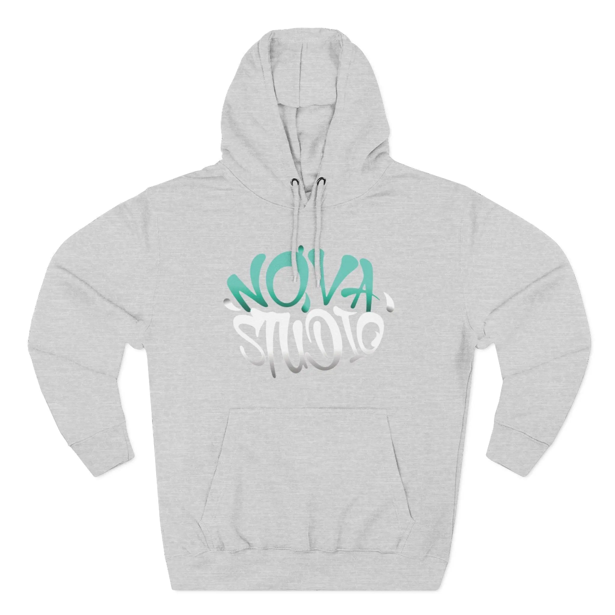 Nova Studio Three-Panel Hoodie - Cozy Streetwear, Unisex Gift, Casual Weekend Apparel, Trendy Layering Piece, Perfect for All Seasons