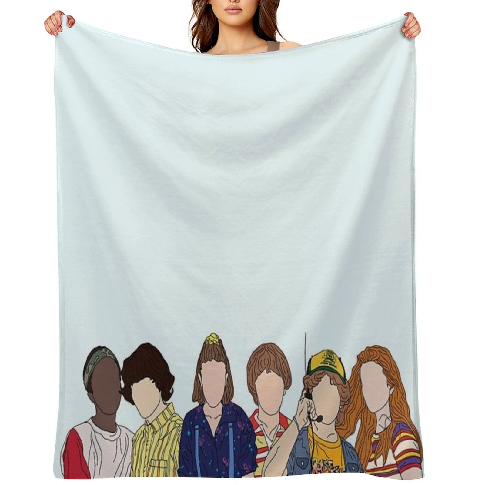 Stranger Things 3 Throw Blanket