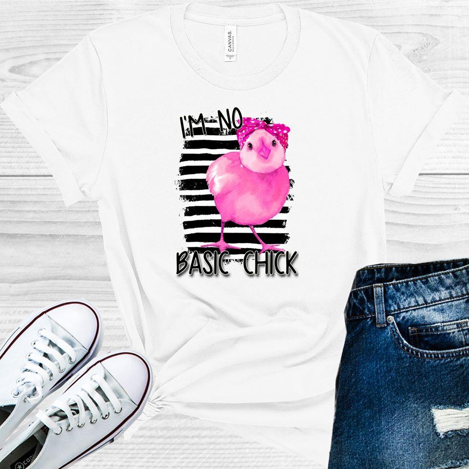 I&amp;#39;m No Basic Chick Graphic Tee
