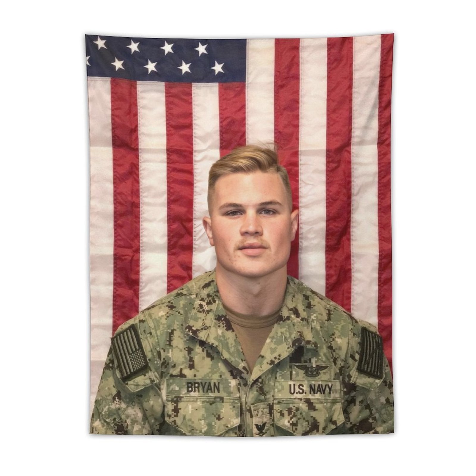 Zach Singer Bryan American Uniform Tapestry