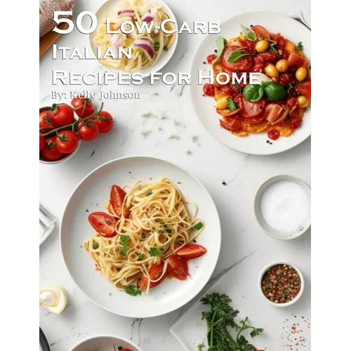 50 Low-Carb Italian Cuisine Recipes for Home - Paperback