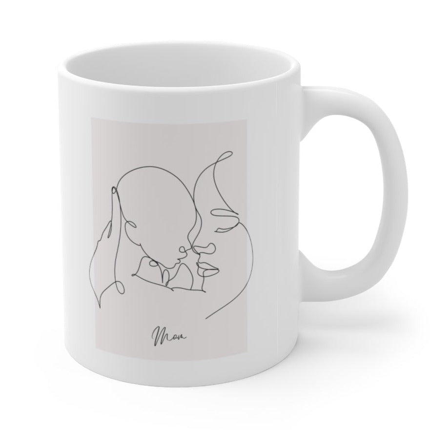 Mom &amp;amp; I Ceramic Mug 11oz