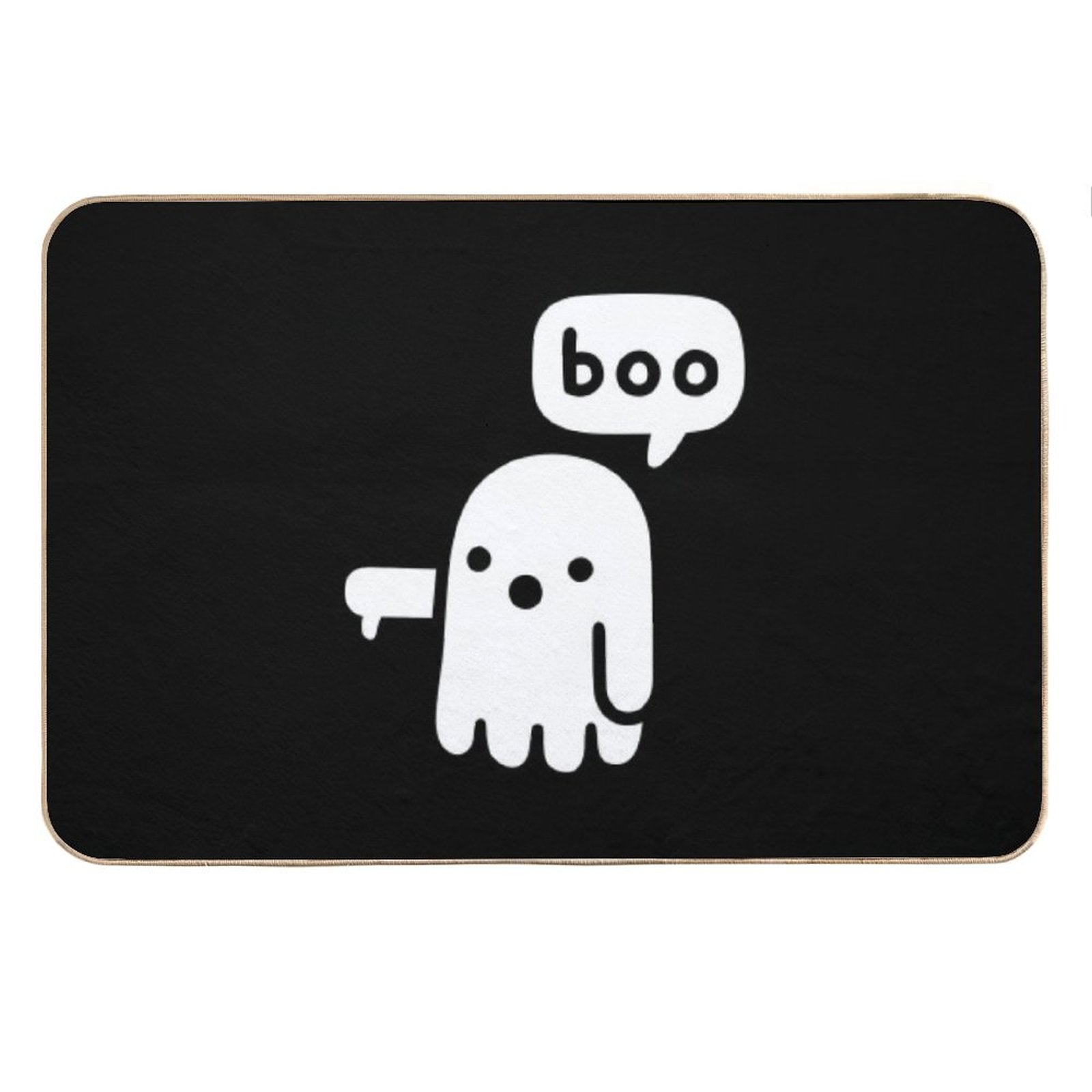 Ghost Of Disapproval Bath Mat